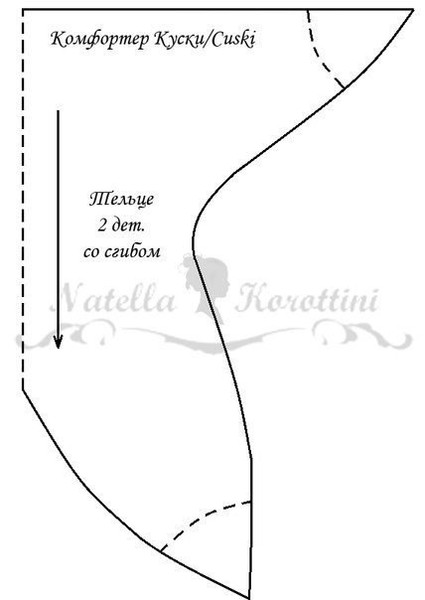 КОМФОРТЕР КУСКИ/CUSKI. ПЕРВАЯ ИГРУШКА МАЛЫША + ВЫКРОЙКА
