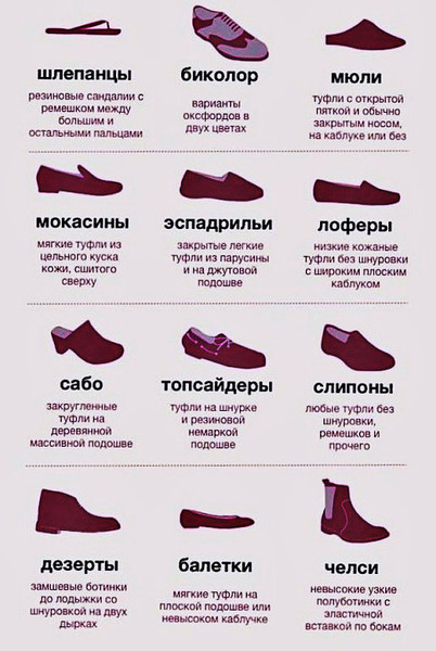 Виды женской обуви (много картинок), - 7232059 - Кашалот