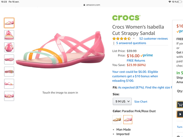 amazon crocs isabella