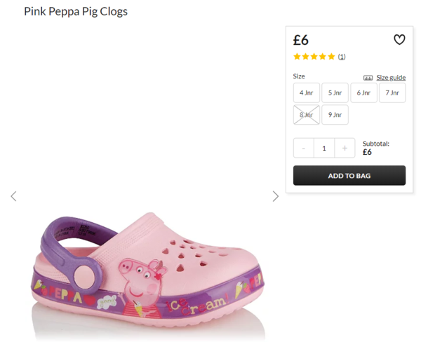 asda clogs