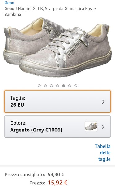 amazon geox bambina