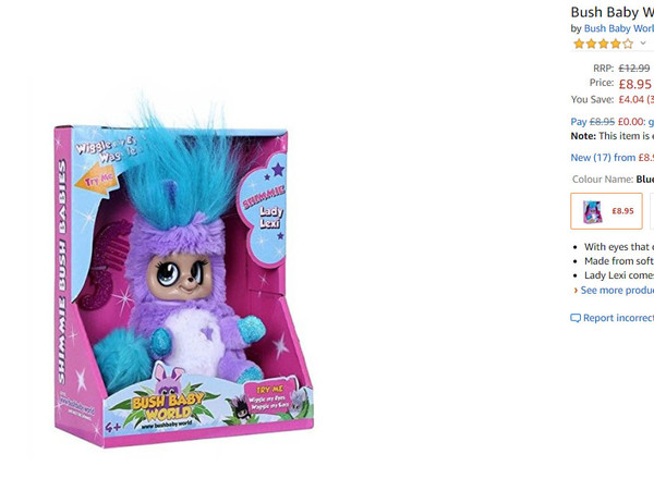 bush baby world names