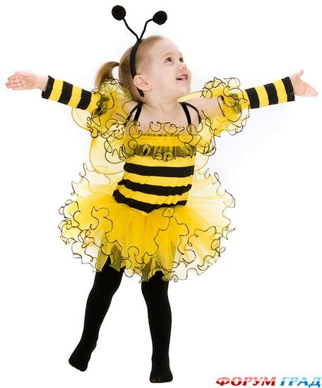 Костюм Пчелки для девочки купить, онлайн продажи карнавальных костюмов для детей и взрослых