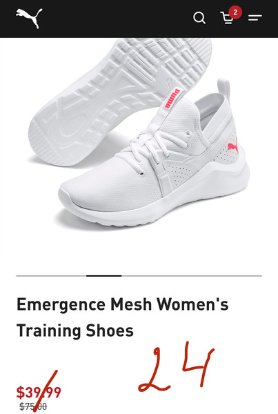emergence mesh women's training shoes