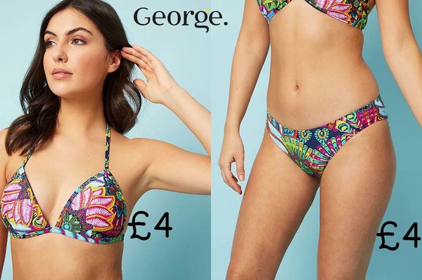 asda george women's bikinis