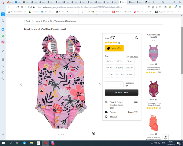 george kids swimwear